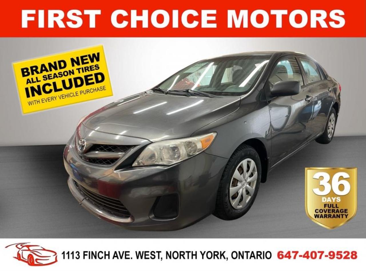 Used 2013 Toyota Corolla CE ~AUTOMATIC, FULLY CERTIFIED WITH WARRANTY!!!~ for sale in North York, ON
