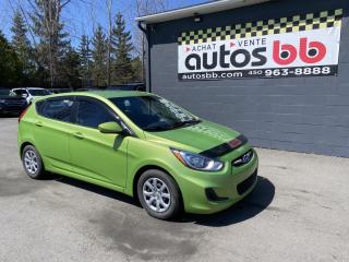 Used 2014 Hyundai Accent Hatchback ( AUTOMATIQUE - 120 000 KM ) for sale in Laval, QC