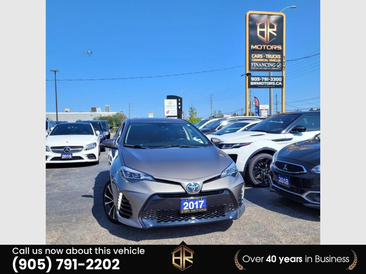 Used 2017 Toyota Corolla SE | Sun roof | Reverse Cam for sale in Brampton, ON
