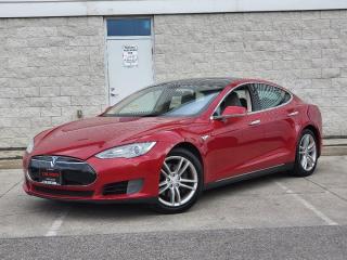 <p>JUST TRADED IN AT TESLA CANADA!! ***CHEAPEST TESLA S 60 IN ALL OF CANADA*** 290,000KMS!! ALL HIGHWAY AND VERY WELL MAINTAINED!! IT CLIMBED THE HIGHEST PEAK IN THE UNITED STATES TO MOUNT WASHINGTON IN NEW HAMPSHIRE!!!! BEAUTIFUL SUNSET RED PEARL ON RARE WHITE LEATHER INTERIOR!! NAVIGATION! 19 INCH WHEELS!! 7 PASSENGER 3RD ROW SEATING AND SO MUCH MORE!! CAR IS FULLY LOADED BUT DOES NOT HAVE AUTO PILOT!! LOOKS, RUNS AND DRIVES AMAZING!! PRICED TO SELL FAST!! DUE TO THE KMS ON THE VEHICLE. THIS CAR IS SOLD AS IS. AS PER OMVIC, WE MUST WRITE This vehicle is being sold as is, unfit, not e-tested and is not represented as being in road worthy condition, mechanically sound or maintained at any guaranteed level of quality. The vehicle may not be fit for use as a means of transportation and may require substantial repairs at the purchasers expense. It may not be possible to register the vehicle to be driven in its current condition. WE WELCOME YOUR MECHANICS APPROVAL PRIOR TO PURCHASE ON ALL OUR VEHICLES! PRIUS, VOLT, RAV4, FUSION, LUCID, RIVIAN AVAILABLE.</p>