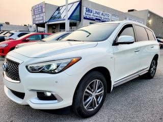 <p>REMOTE STARTER|7 PASSENGER|ALLOYS<br />
2016INFINITI QX60 TECHNOLOGY PACAKAGE. CLEAN CARFAX REPORT. REMOTE STARTER.360 CAMERA.ALLOY WHEELS. BLUETOOTH. KEYLESS ENTRY. MP3 CD PLAYER. AUX INPUT. USB. AIR CONDITIONING. AUTOMATIC TRANSMISSION. POWER MIRRORS. POWER WINDOWS AND POWER LOCKS. VERY CLEAN FROM IN & OUT. 136221KMS. DRIVES MINT. VERY GOOD CONDITION. FULLY CERTIFIED FOR $21995.00. PLEASE CALL OR VISIT US FOR MORE DETAILS. ****FINANCING FOR EVERYONE*** **** PLEASE CALL FOR FINANCING DETAILS***<br />
WE ACCEPT ALL MAKE AND MODEL TRADE IN VEHICLES. JUST WANT TO SELL YOUR CAR? WE BUY EVERYTHING<br />
SKYLINE AUTO 3232 STEELES AVE W, VAUGHAN, ON L4K 4C8 PH: 1-289-987-7477</p>

<p>Guaranteed Approval. Payments depend on down payment on vehicle, year, model and price. Call for more details. All Prices Are Plus Hst And Licensing. CALL TODAY TO BOOK A TEST DRIVE.CALL TODAY TO BOOK A TEST DRIVE</p>