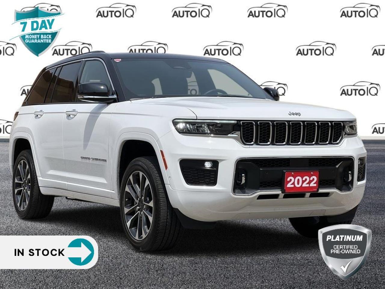 Used 2022 Jeep Grand Cherokee Overland LOADED | HEATED AND COOLED MASSAGING SEATS| TWIN PANEL MOONROOF | PASSENGER INFO SCREEN for sale in Kitchener, ON