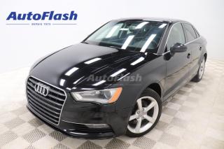 Used 2015 Audi A3 2.0T QUATTRO, TOIT-OUVRANT, BLUETOOTH for sale in Saint-Hubert, QC