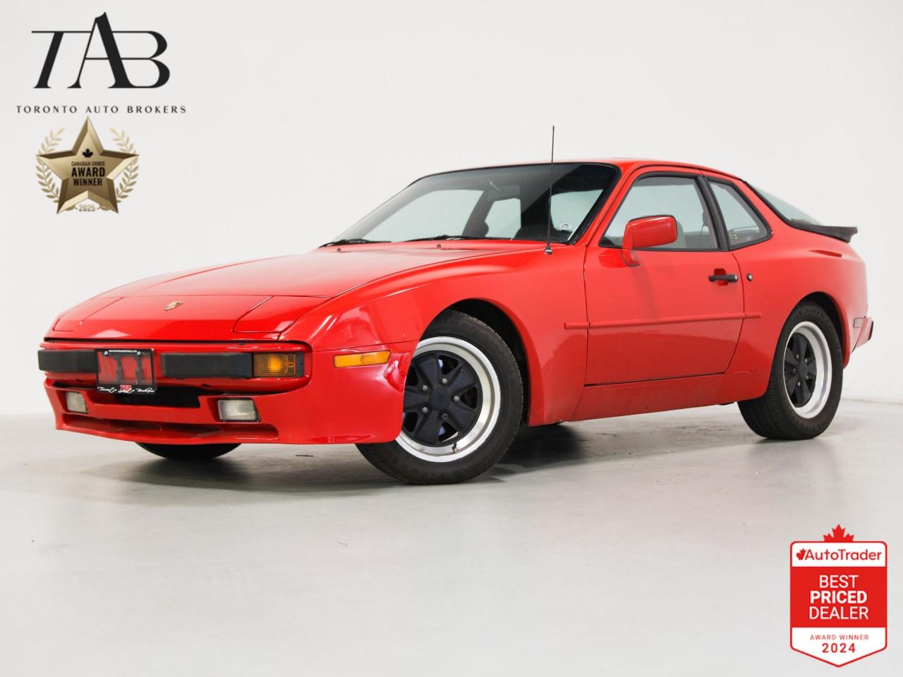 Used 1984 Porsche 944 COUPE | 5-SPEED | KENWOOD MUSIC for sale in Vaughan, ON
