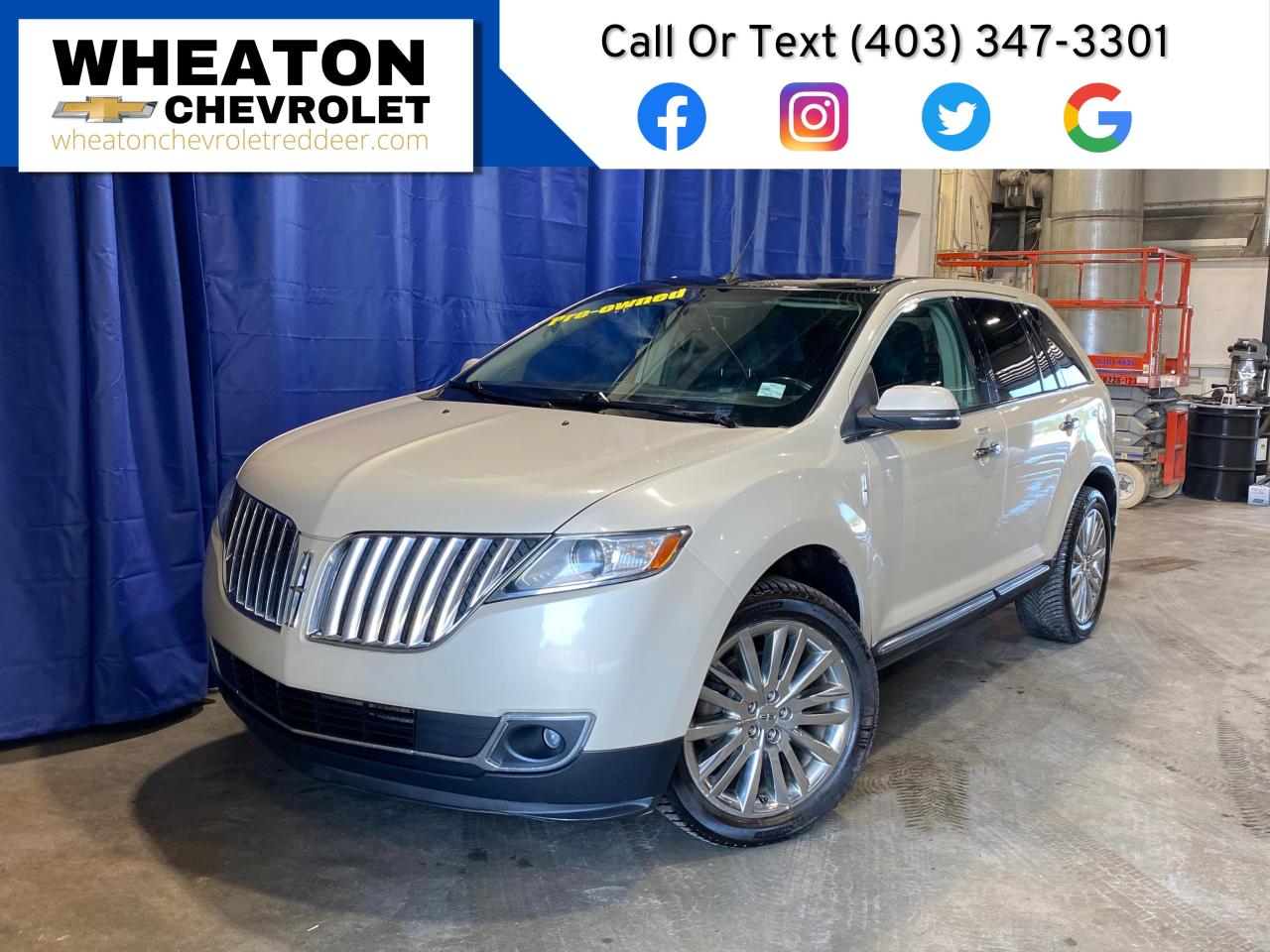 Used 2014 Lincoln MKX Base | Leather | Power Seats | SYNC System for sale in Red Deer, AB