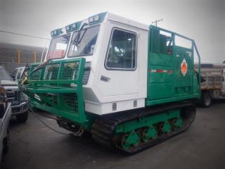 2013 Challenger C22 Track Mounted Seismic Drill, 260 HP Cummins Turbo Diesel engine, 6 cylinder, Ingersol Rand CF90G5 300 CFM/200 PSI Compressor, (Level for each track, 2 total in cabin), vinyl. Comes With rear Drive, drill, throttle control, head tilt, work lights, Storage unit, continental ultra pump, AC, electric plug, wipers, Cummins power computer, green exterior, black interior. $72,510.00 plus $375 processing fee, $72,885.00 total payment obligation before taxes.  Listing report, warranty, contract commitment cancellation fee, financing available on approved credit (some limitations and exceptions may apply). All above specifications and information is considered to be accurate but is not guaranteed and no opinion or advice is given as to whether this item should be purchased. We do not allow test drives due to theft, fraud and acts of vandalism. Instead we provide the following benefits: Complimentary Warranty (with options to extend), Limited Money Back Satisfaction Guarantee on Fully Completed Contracts, Contract Commitment Cancellation, and an Open-Ended Sell-Back Option. Ask seller for details or call 604-522-REPO(7376) to confirm listing availability.