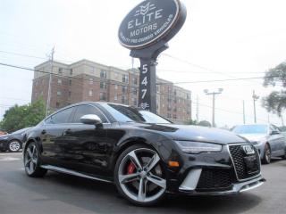 Used 2016 Audi RS 7 RS7 QUATTRO-56KM-NAVIGATION SYSTEM-LOW KMS!!!! for sale in Burlington, ON