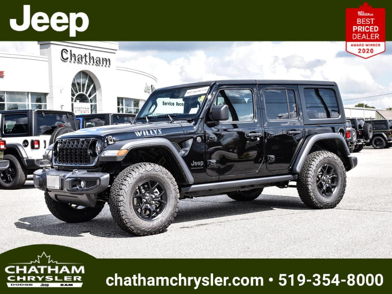 New 2024 Jeep Wrangler SPORT for sale in Chatham, ON