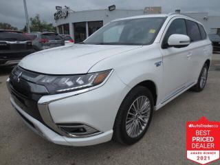 Used 2020 Mitsubishi Outlander Phev GT S-AWC - EV Plug In/Sunroof/Leather/Bluetooth for sale in Winnipeg, MB