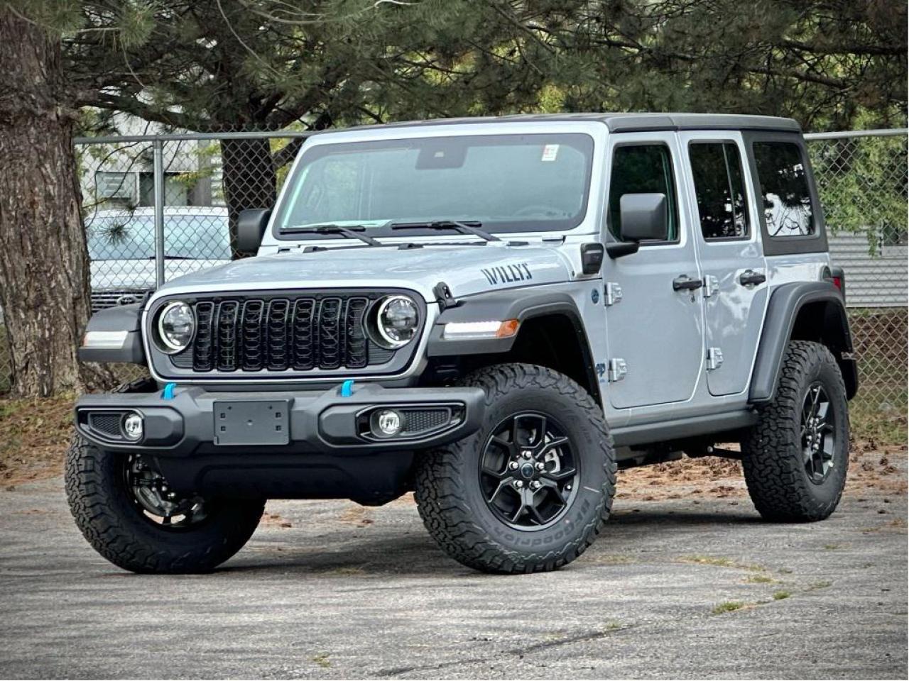 New 2024 Jeep Wrangler 4xe WILLYS 4 DOOR 4X4 | APPLE CARPLAY | BACKUP CAM for sale in Waterloo, ON