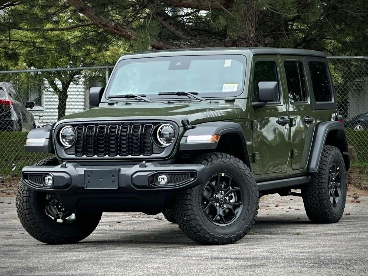New 2024 Jeep Wrangler Willys 4 Door 4x4 for sale in Waterloo, ON