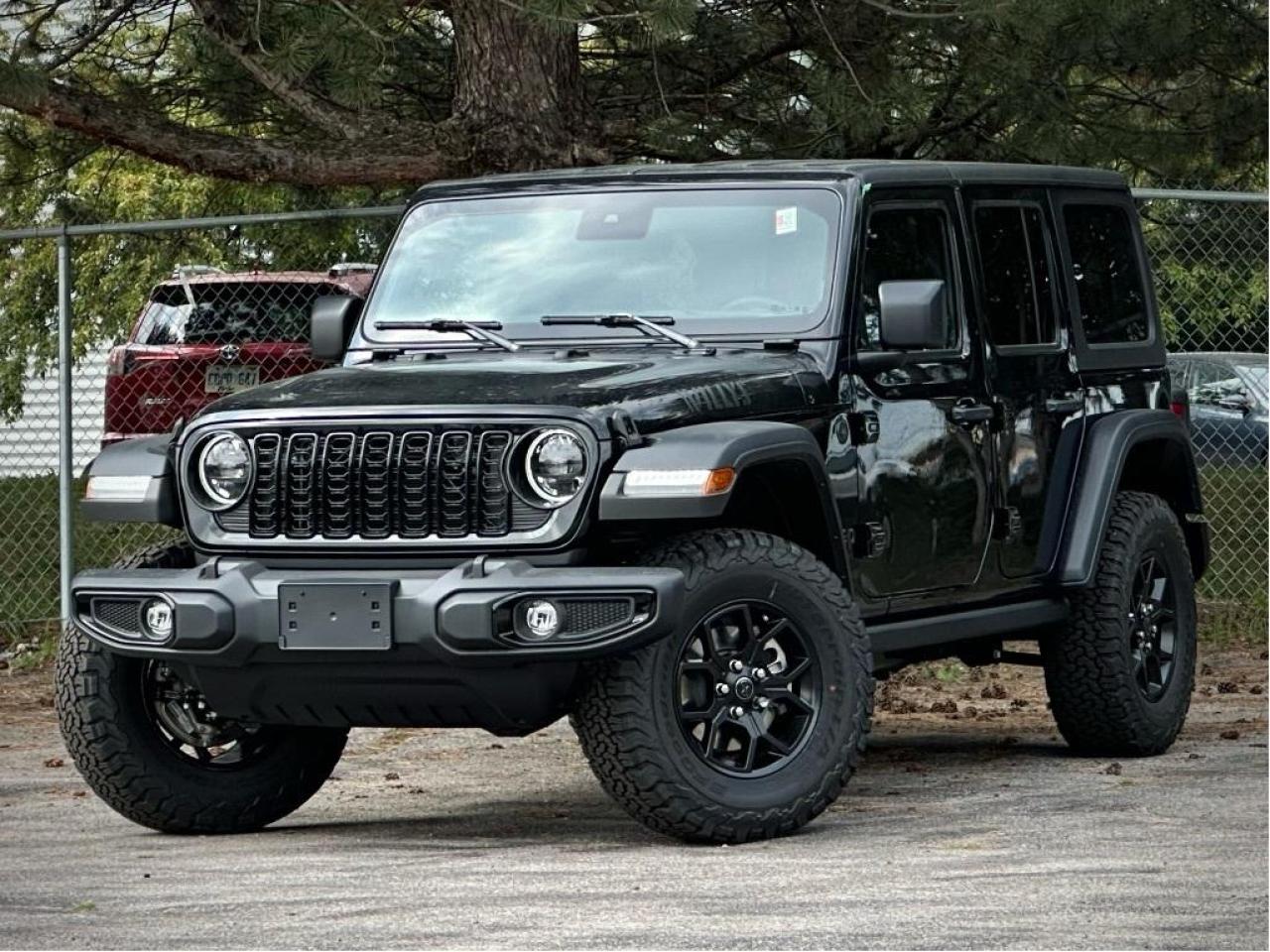 New 2024 Jeep Wrangler Willys 4 Door 4x4 for sale in Waterloo, ON