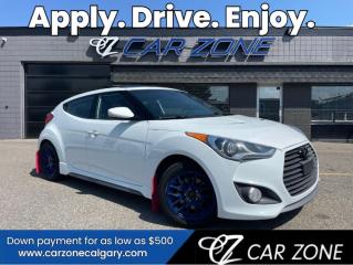 Used 2015 Hyundai Veloster Turbo Manual Easy Finance Options for sale in Calgary, AB