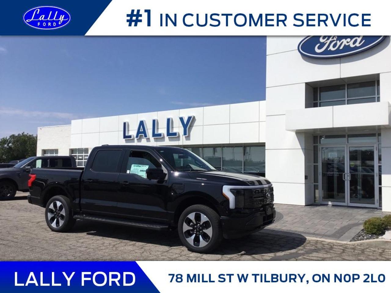 New 2023 Ford F-150 Lightning Platinum for sale in Tilbury, ON