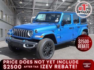 New 2024 Jeep Wrangler 4xe Sahara for sale in Mississauga, ON