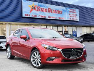 Used 2017 Mazda MAZDA3 NAV LEATHER H-SEATS LOADED! WE FINANCE ALL CREDIT! for sale in London, ON