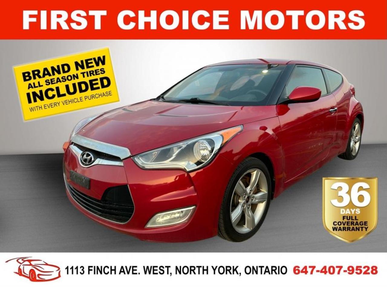 2012 Hyundai Veloster ~AUTOMATIC, FULLY CERTIFIED WITH WARRANTY!!!~