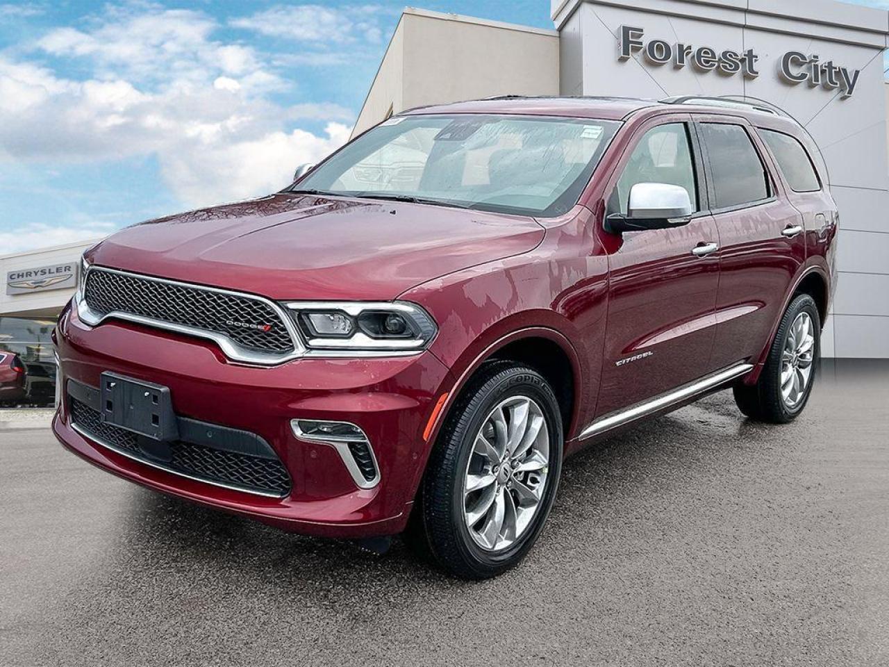 New 2023 Dodge Durango Citadel -  Sunroof -  Cooled Seats for sale in London, ON