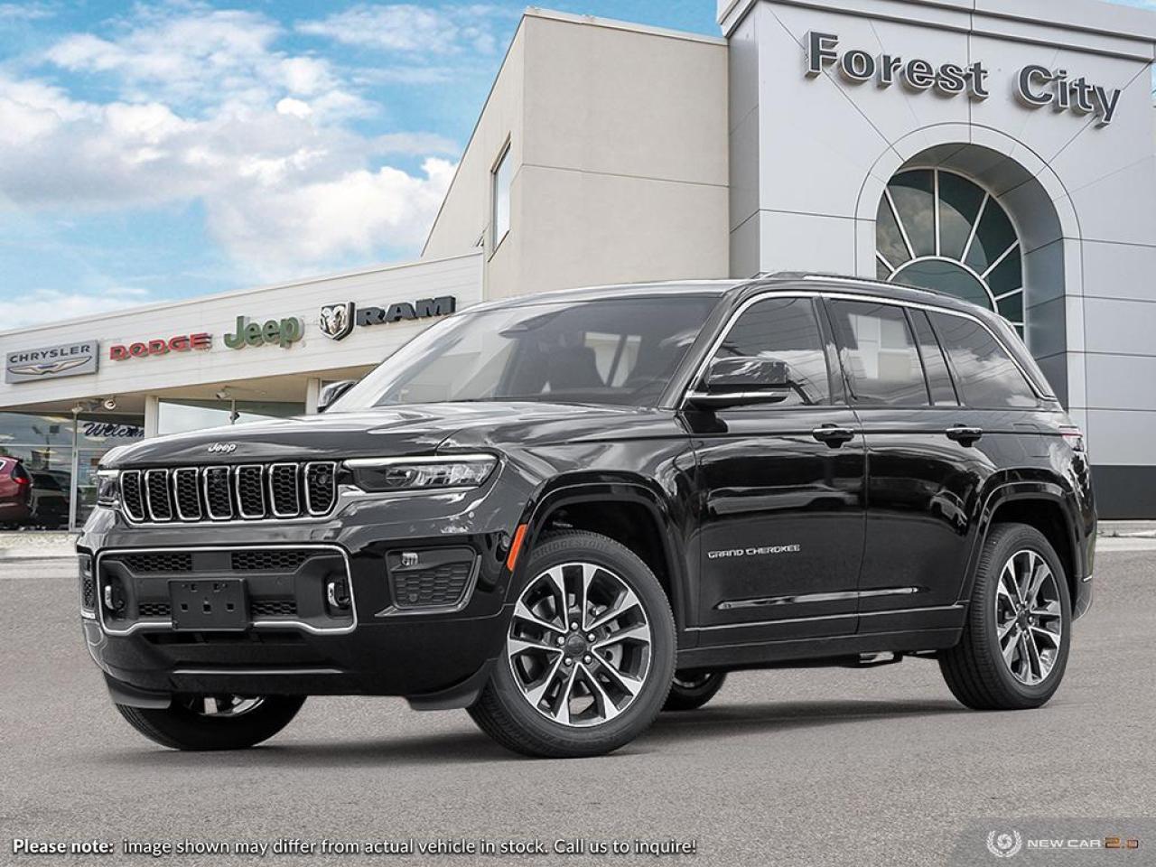 New 2023 Jeep Grand Cherokee Overland - Sunroof -  Cooled Seats for sale in London, ON