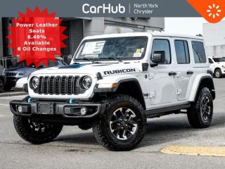 New 2024 Jeep Wrangler 4xe Rubicon X 4 Door LEDs Power Leather Seats 12.3'' Display R-Start for sale in Thornhill, ON