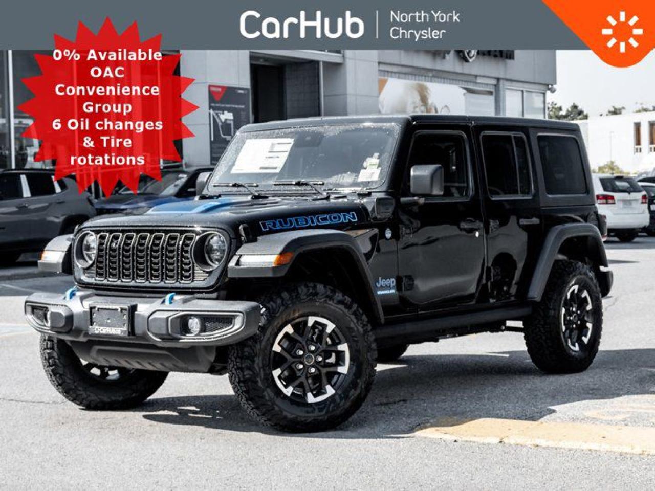 New 2024 Jeep Wrangler 4xe Rubicon LEDs Safety Grp 12.3'' Display Hardtop Convenience Grp for sale in Thornhill, ON