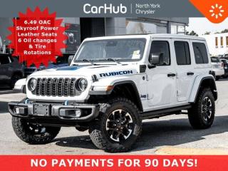 New 2024 Jeep Wrangler 4xe Rubicon X 4 Door LEDs Skyroof Heated Leather Steel Bumpers for sale in Thornhill, ON