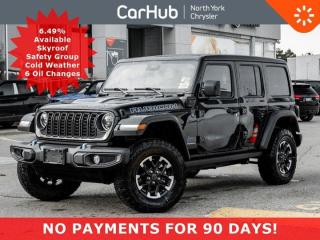 New 2024 Jeep Wrangler 4xe Rubicon Sky Roof 12.3In Screen Safety Group  Remote Start for sale in Thornhill, ON