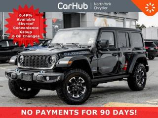 New 2024 Jeep Wrangler 4xe Rubicon Sky Roof LEDs Safety Grp 12.3'' Display Convenience Grp for sale in Thornhill, ON