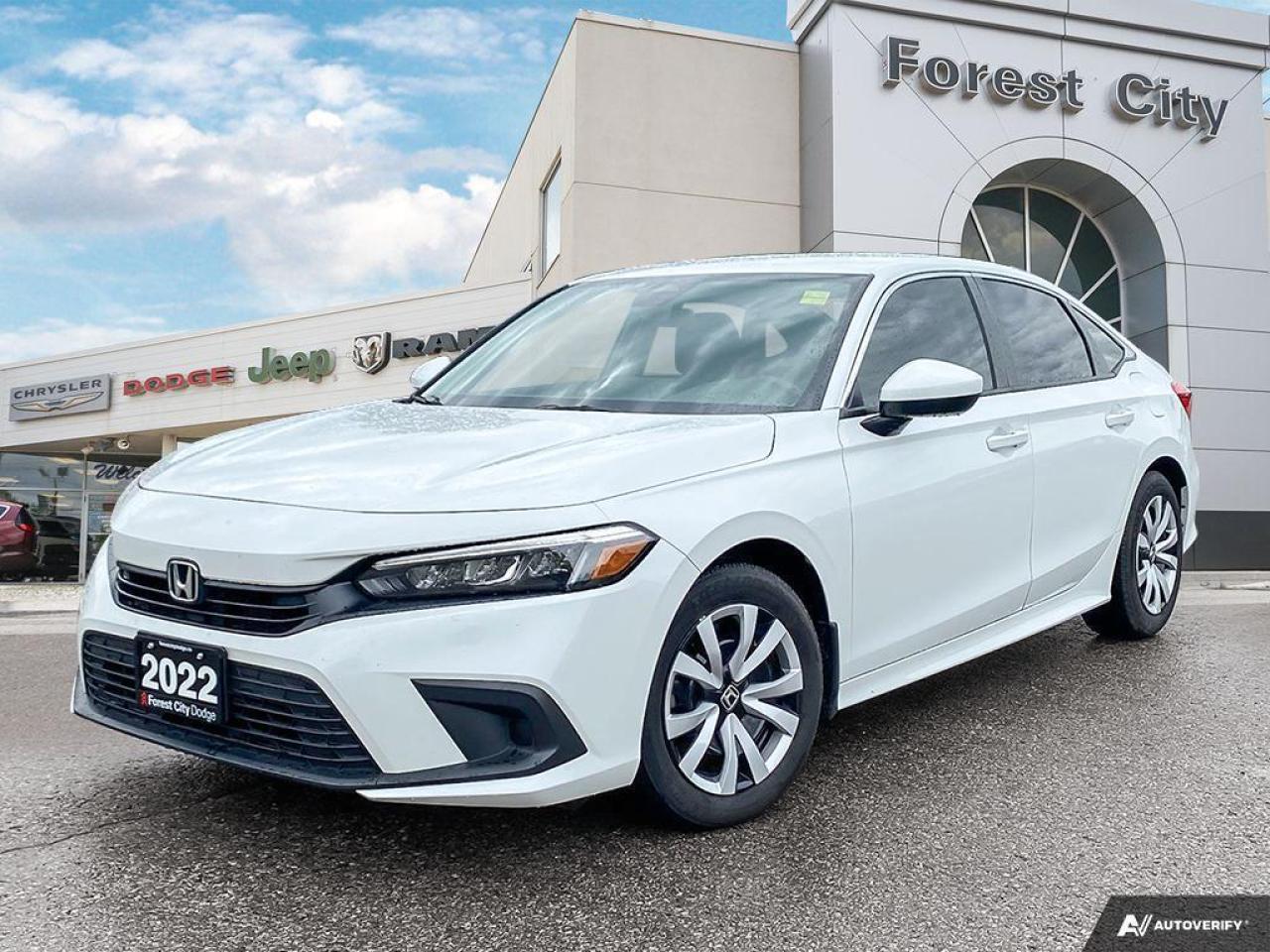 Used 2022 Honda Civic LX - Android Auto -  Heated Seats for sale in London, ON