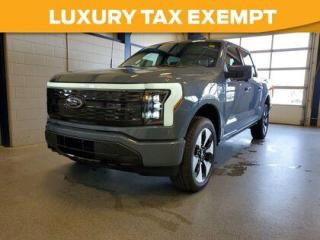 New 2023 Ford F-150 Lightning PLATINUM 710A W/EXTENDED RANGE BATTERY for sale in Moose Jaw, SK