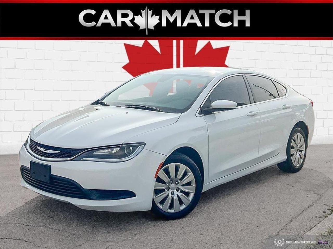 2016 Chrysler 200 LX / AUTO / AC / LOW KILOMETRES - Photo #1