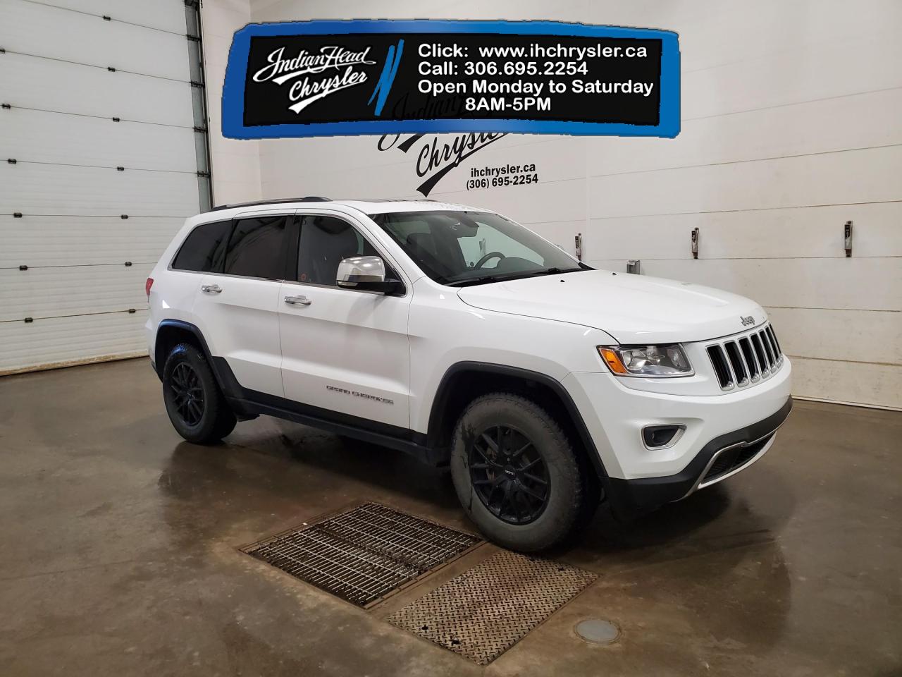 Used 2016 Jeep Grand Cherokee Limited - Leather Seats for sale in Indian Head, SK