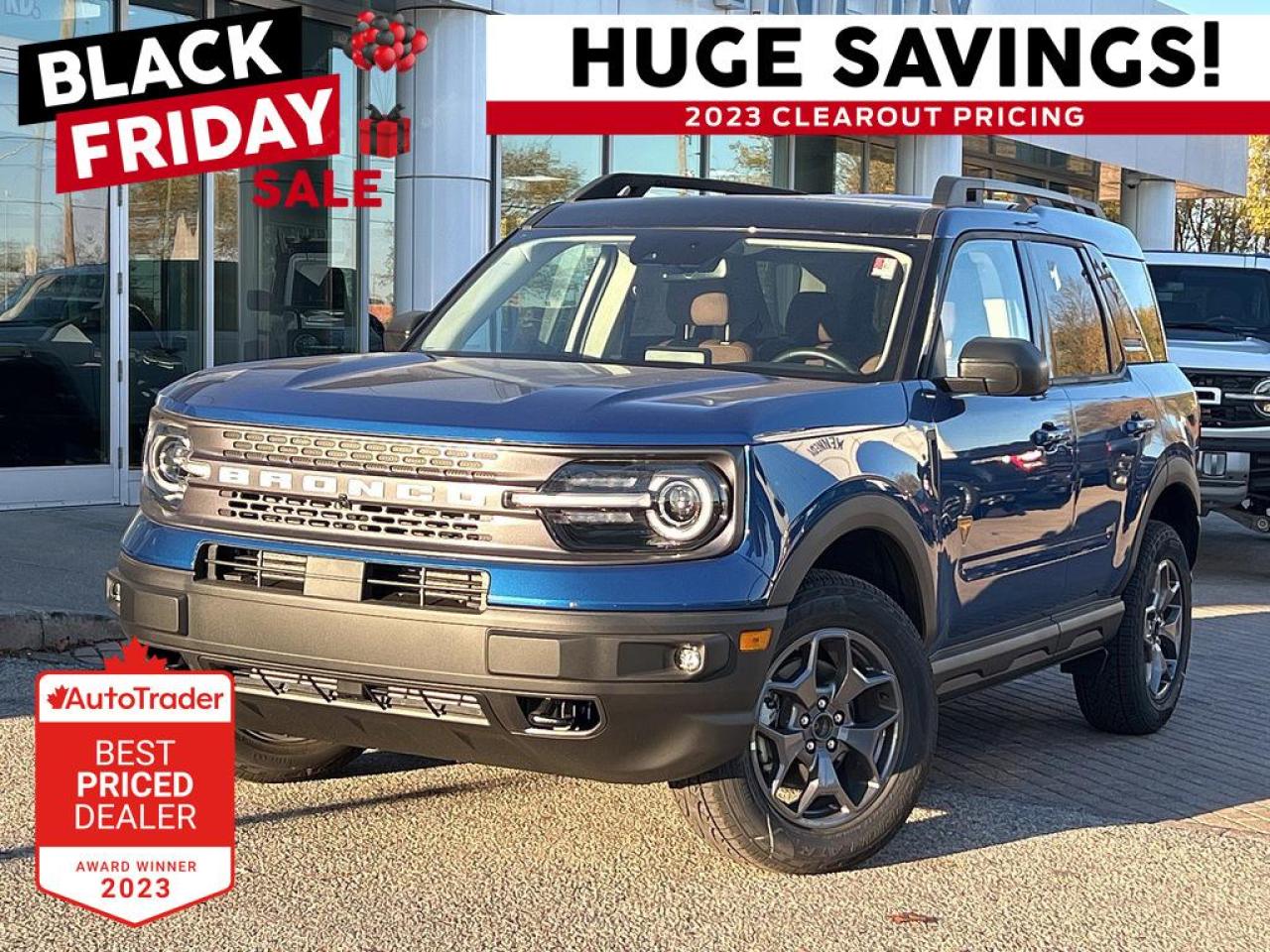 New 2023 Ford Bronco Sport BADLANDS for sale in Oakville, ON