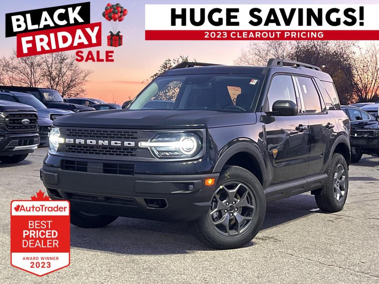 New 2023 Ford Bronco Sport BADLANDS for sale in Oakville, ON