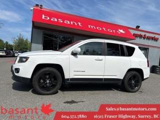 This vehicle has its own segment.  It is a vehicle that is highly versatile and affordable.  The Jeep Compass combines great gas mileage with low cost of ownership to make it a perfect SUV for those that need an SUV but do not want to pay the bigger price tag of an SUV.  

Take advantage of our experienced on-site financing department, currently offering, for a limited time, 2.99% along with $0 down and No Payments for 3 Months! All our vehicles include the remaining balance of their original warranty and our very own 30 Day Dealers Guarantee. Complete Vehicle Inspection Services and full vehicle history by CarFax Vehicle Reports are included! All trades are welcome, whether the vehicle is paid off or not. Visit our website at basantmotors.com for more information.  At Basant Motors, we look forward to serving you with all of your automotive needs for years to come. Please stop by our dealership, located at 16315 Fraser Highway, Surrey, BC and speak with one of our representatives today! Documentation fee ($997) and Dealer Prep ($299) are not included in the vehicle price. #9419