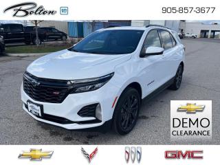 New 2024 Chevrolet Equinox RS - Leather Seats for sale in Bolton, ON