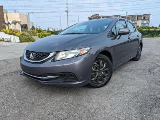 2015 Honda Civic LX Sedan 5-Speed MT Clean CARFAX - Photo #1