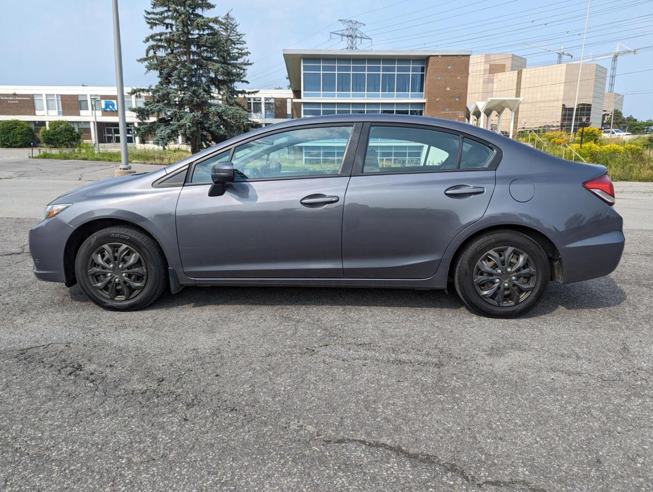 2015 Honda Civic LX Sedan 5-Speed MT Clean CARFAX - Photo #2