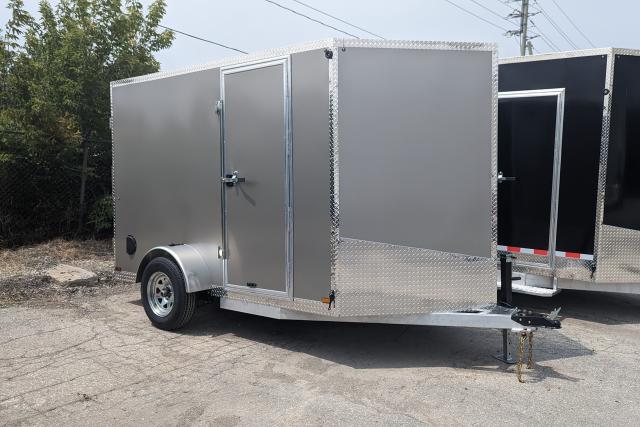 2023 Canadian Trailer Company 6x10 V-Nose Cargo Trailer Aluminum Single Axle