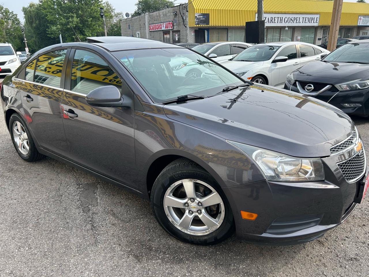 Used 2011 Chevrolet Cruze LT/P.ROOF/P.GROUB/HEATED SEAT/BLUE TOOTH/ALLOYS for sale in Scarborough, ON