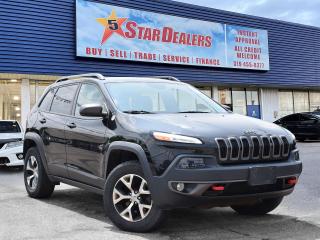 Used 2016 Jeep Cherokee AWD LEATHER PANOROOF MINT! WE FINANCE ALL CREDIT for sale in London, ON