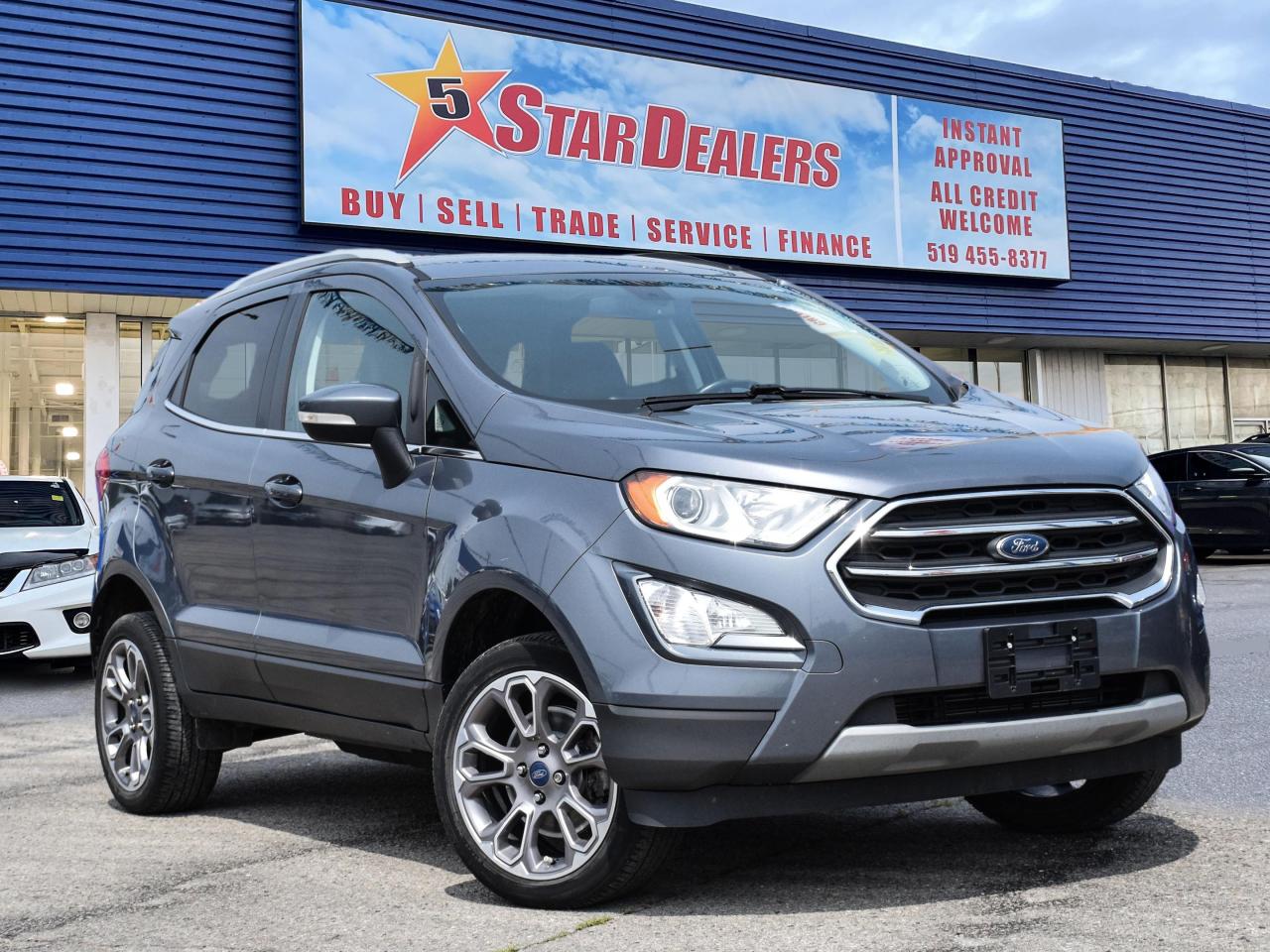 Used 2018 Ford EcoSport NAV SUNROOF H-SEATS LOADED! WE FINANCE ALL CREDIT! for sale in London, ON