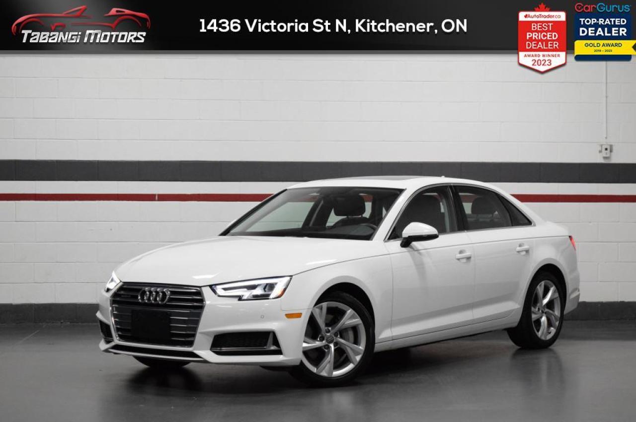 Used 2019 Audi A4 Progressiv  Sunroof Navigation Carplay Park Assist for sale in Mississauga, ON