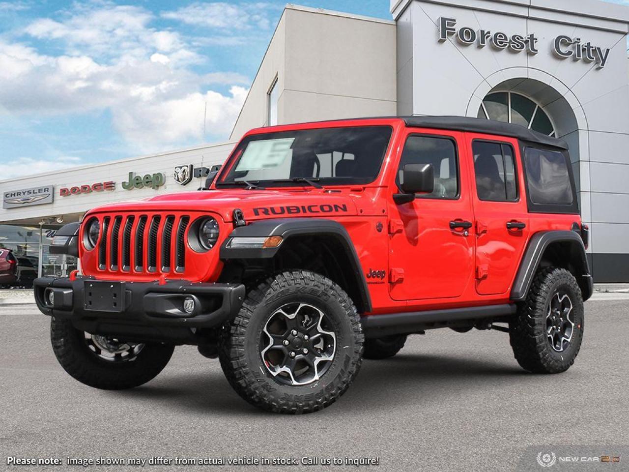 New 2023 Jeep Wrangler Rubicon Navigation for Sale in London, Ontario
