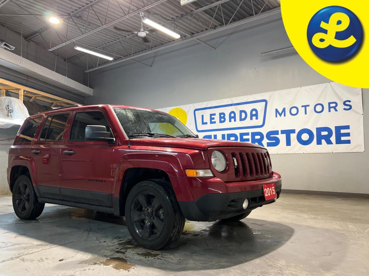 Used 2015 Jeep Patriot ALTITUDE 4X4 * Rear Weather Tech Trunk Mat * Automatic/Manual Mode * Cruise Control * Steering Wheel Controls * AM/FM/CD/AUX * Manual Locks * Manual W for sale in Cambridge, ON