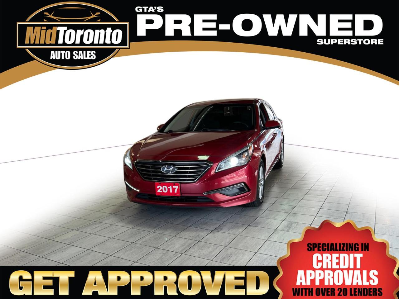 Used 2017 Hyundai Sonata SE - No Accidents - Heated Seats - Heated Steering Wheel - Back-up Camera - Very Well Equipped with much more - Certified for sale in North York, ON
