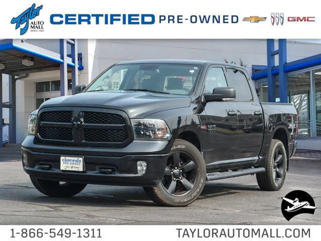 Used 2018 RAM 1500 Big Horn- Bluetooth -  SiriusXM - $290 B/W for sale in Kingston, ON
