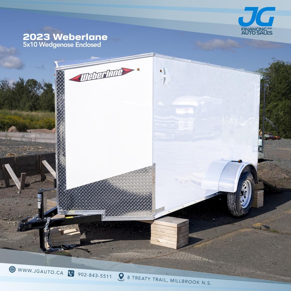 2023 Weberlane - 5x10 Wedgenose Enclosed