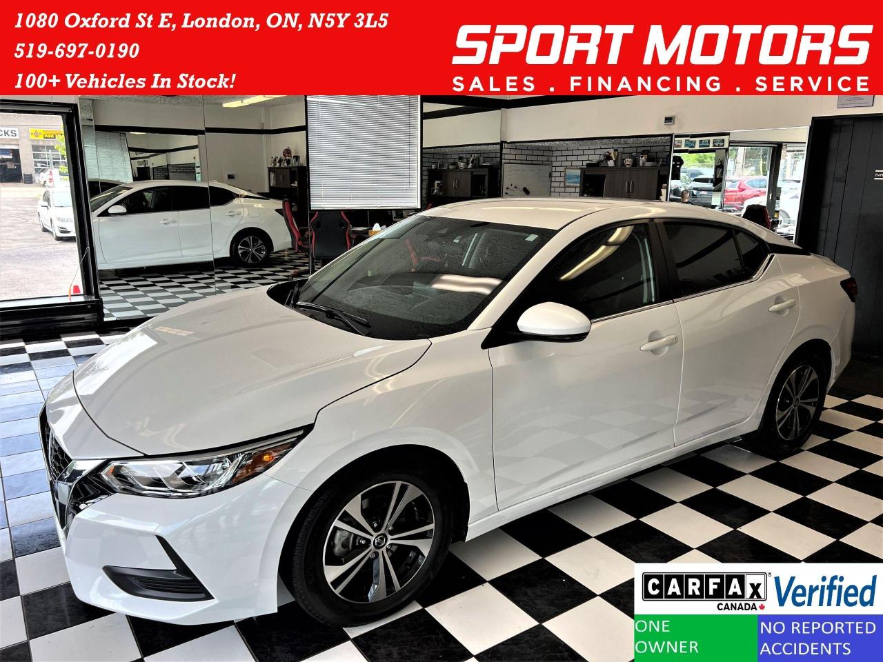 2020 Nissan Sentra SV+Adaptive Cruise+Remote Start+A/C+CLEAN CARFAX