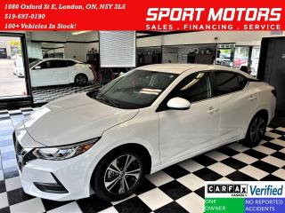 Used 2020 Nissan Sentra SV+Adaptive Cruise+Remote Start+A/C+CLEAN CARFAX for sale in London, ON